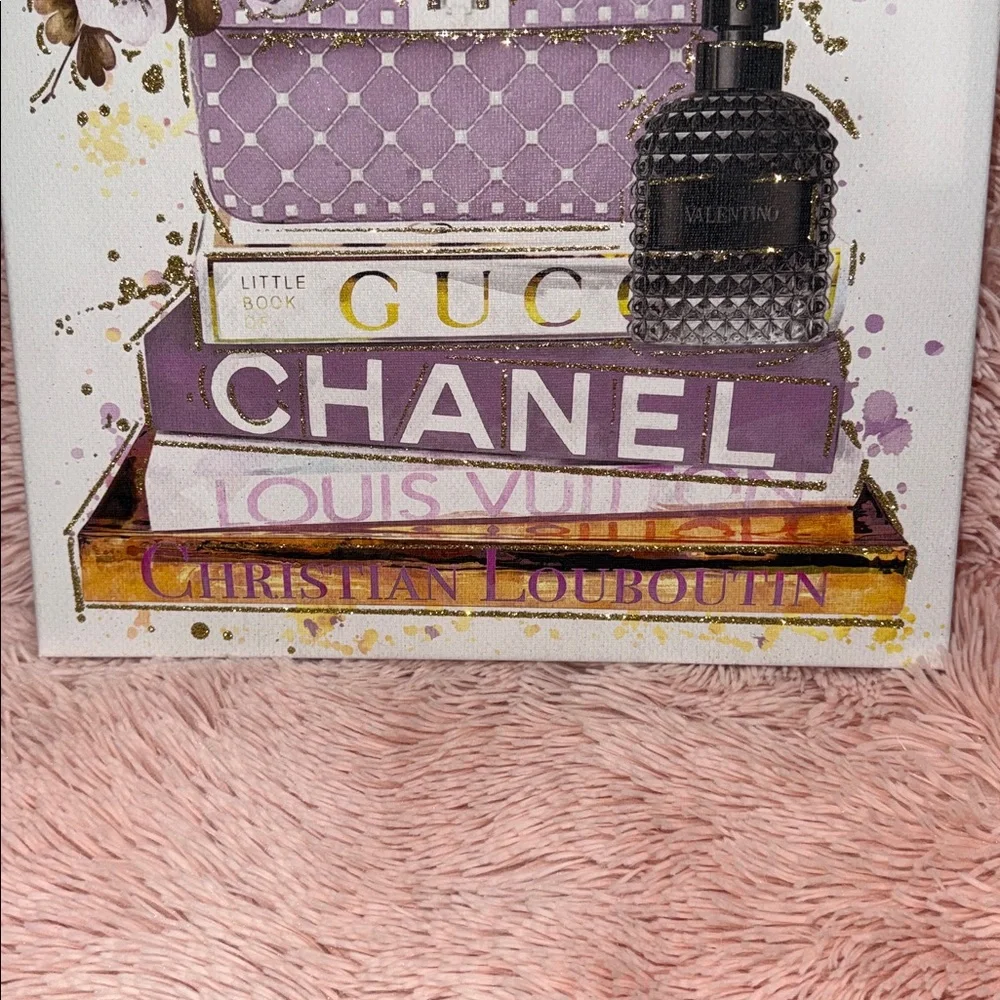Luxury Inspired Canvas Painting